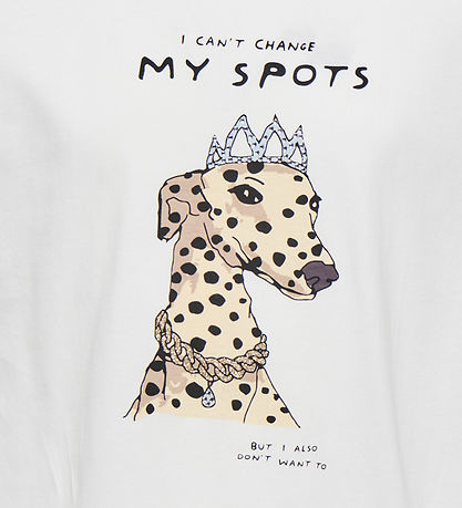 Kids Only T-shirt - KogBaria - Cloud Dancer/Spots