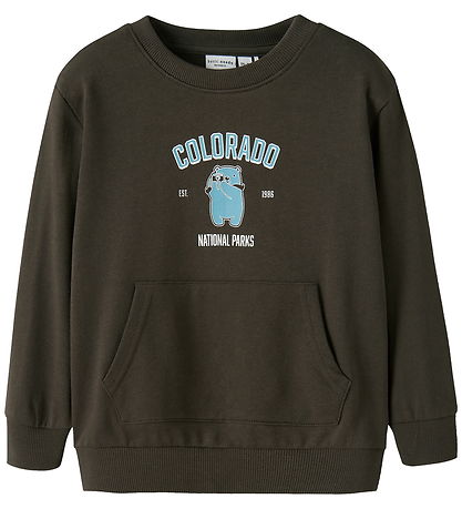 Name It Sweatshirt - NmmVoder - Turkish Coffee/Colorado