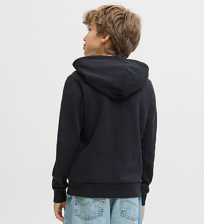 Jack & Jones Hættetrøje - JjPan - Black