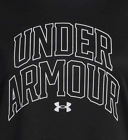 Under Armour T-shirt - Tech Varsity - Sort m. Print