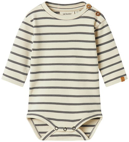 Lil Atelier Body l/æ - NbmLimia - Turtledove/POPPY SEED