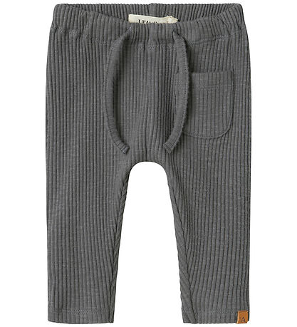 Lil Atelier bukser - Rib - NbmRajo - Poppy Seed