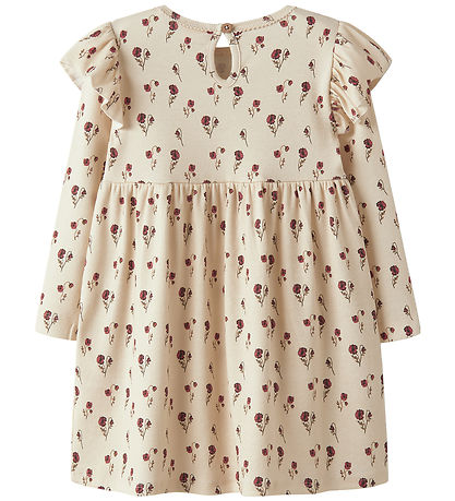 Lil Atelier Kjole - Rib - NmfLavo - Turtledove