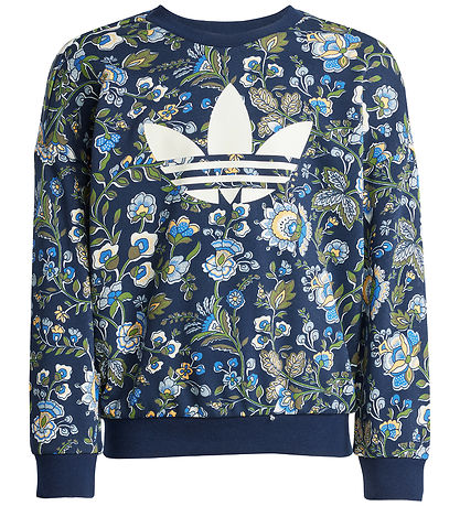 adidas Orginals Sæt - Sweatshirt/Leggings - Crew - Nindig/Multco