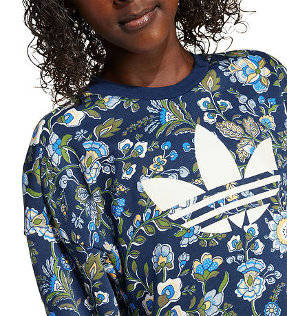 adidas Orginals Sæt - Sweatshirt/Leggings - Crew - Nindig/Multco