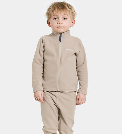 Didriksons Fleecejakke - Monte - Beach Beige