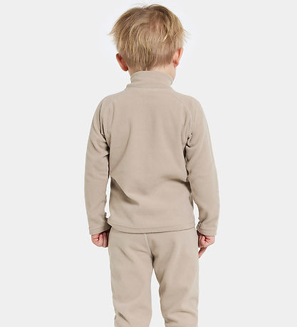 Didriksons Fleecejakke - Monte - Beach Beige