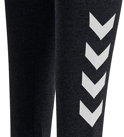 Hummel Leggings - hmlJR - Black Melange
