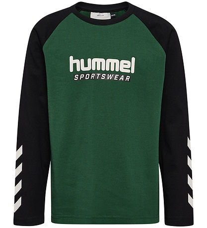 Hummel T-shirt - hmlJr - Dark Green