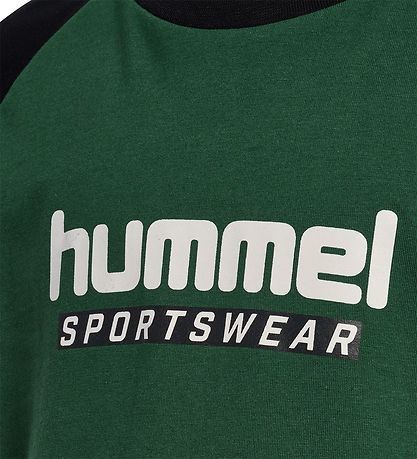 Hummel T-shirt - hmlJr - Dark Green