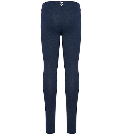 Hummel Leggings - HmlJr - Dress Blue Melange