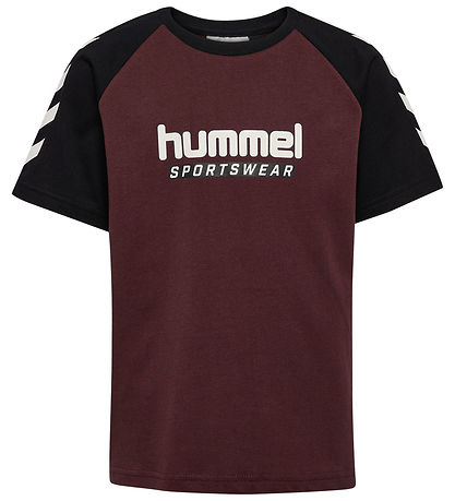 Hummel T-shirt - HmlJr - Vineyard Wine
