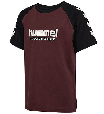 Hummel T-shirt - HmlJr - Vineyard Wine