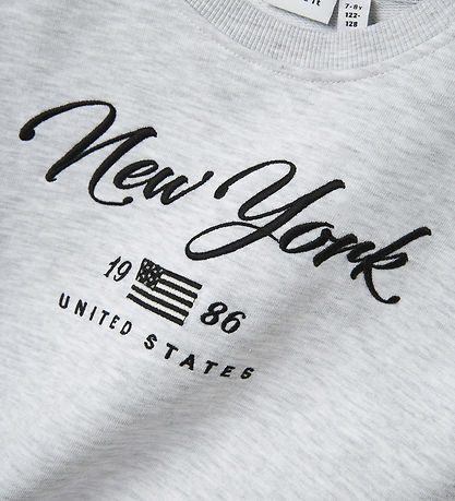Name It Sweatshirt - NkmKera - Light Grey Melange