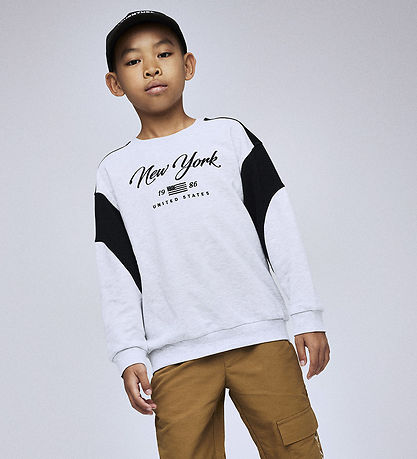 Name It Sweatshirt - NkmKera - Light Grey Melange