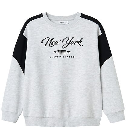 Name It Sweatshirt - NkmKera - Light Grey Melange