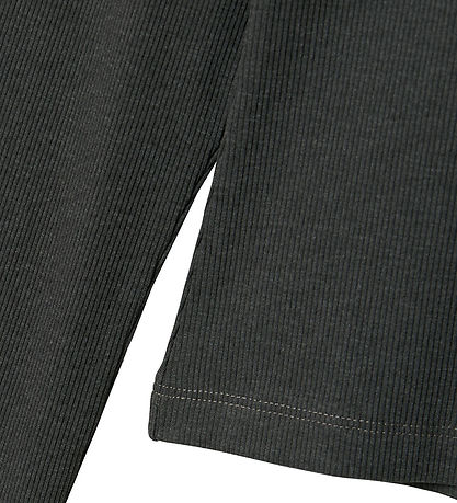 LMTD Bluse - Rib - Noos - NlfHinaja - Dark Grey Melange