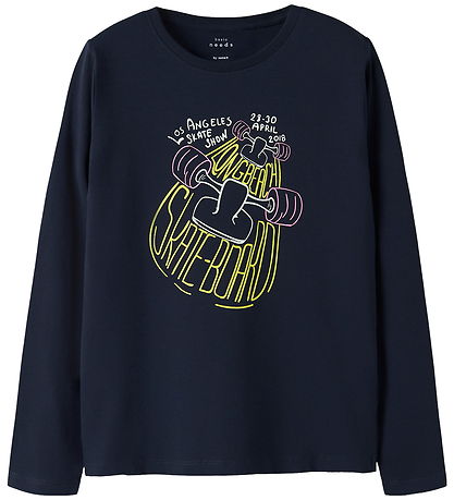 Name It Bluse - NkmVux - 2-pak - Navy Blazer/Bright White/Skate