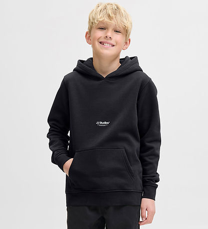 Jack & Jones Hættetrøje - Noos - JjeSoho - Black