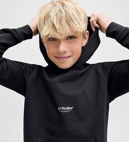 Jack & Jones Hættetrøje - Noos - JjeSoho - Black