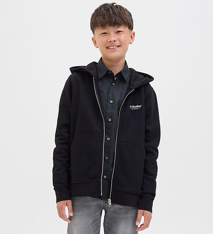 Jack & Jones Cardigan - Noos - JjeSoho - Black
