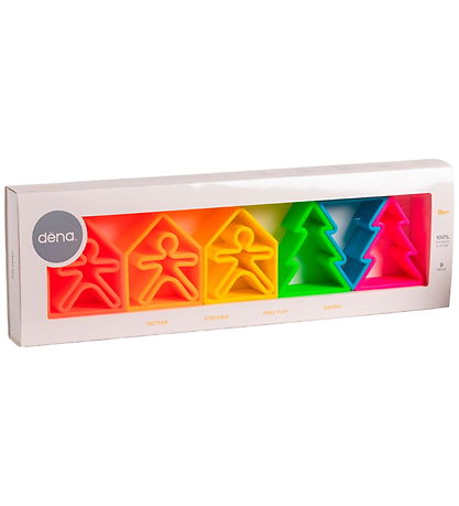 Dëna Aktivitetslegetøj - Silikone - Neon