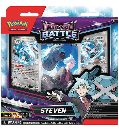 Pokémon Samlekort - Rival Battle Deck - Steven/Marnie - Assorter