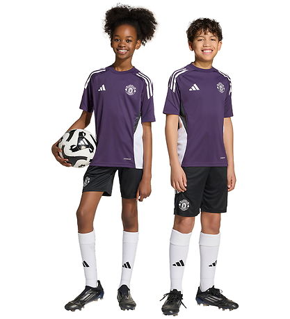 adidas Performance Shorts - MUFC TR SKO Y - BLACK/AURPLU