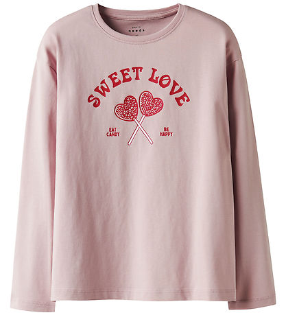 Name It Bluse - NkfVeen - Burnished Lilac/Lollipops