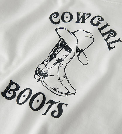Name It Bluse - NkfVeen - Bright White/Boots