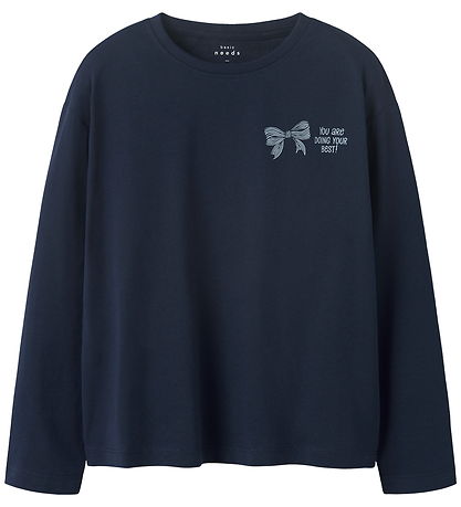 Name It Bluse - NkfVeen - Navy Blazer/Bow