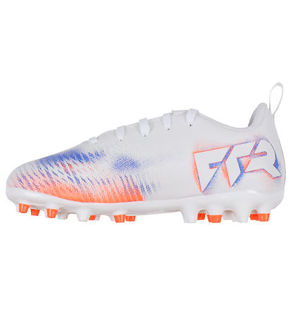 Puma Fodboldstøvler - Future 8 Play MG Jr - Hvid/Puma Sort/Glowi