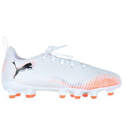 Puma Fodboldstøvler - Future 8 Play FG/AG - White/Puma Black/Gow