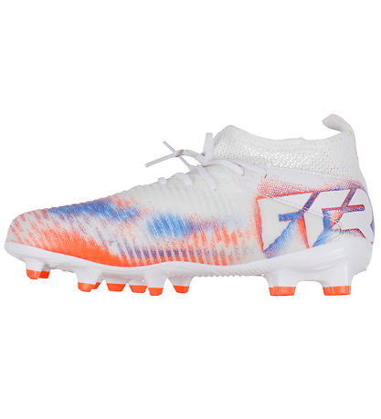 Puma Fodboldstøvler - Future 8 Match FG/AG Jr - White/Puma Black
