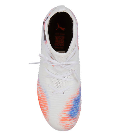 Puma Fodboldstøvler - Future 8 Match FG/AG Jr - White/Puma Black