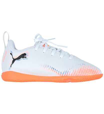 Puma Fodboldstøvler - Future 8 Play IT Jr - White/Black/Glowing
