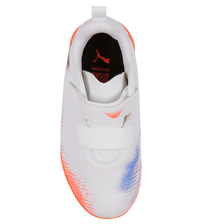 Puma Fodboldstøvler - Future 8 Play V IT Jr - Hvid/Puma Sort/Gl
