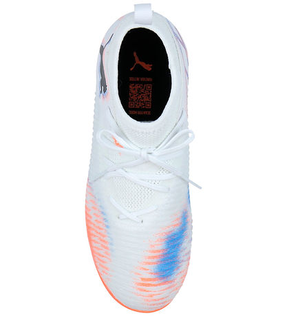 Puma Fodboldstøvler - Future 8 Match IT+ Mid Jr - White/Puma Bla