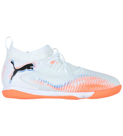 Puma Fodboldstøvler - Future 8 Match IT+ Mid Jr - White/Puma Bla