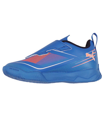 Puma Fodboldstøvler - Ultra 6 Play V IT Jr - Ultra Blue/Hvid/Gl