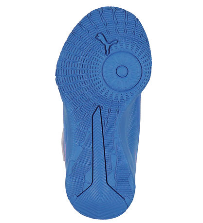 Puma Fodboldstøvler - Ultra 6 Play V IT Jr - Ultra Blue/Hvid/Gl