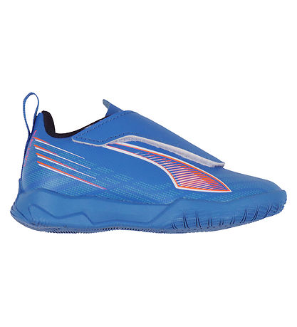 Puma Fodboldstøvler - Ultra 6 Play V IT Jr - Ultra Blue/Hvid/Gl