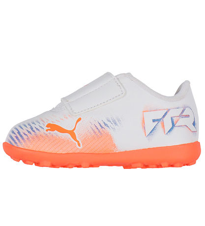 Puma Fodboldstøvler - Future 8 Play V TT Inf - Hvid/Puma Sort/Gl