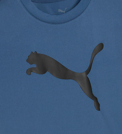 Puma T-shirt - Tad - Dark Indigo m. Logo