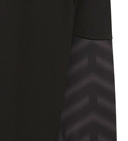 Puma Bluse m Lynlås - Sort m. Blå