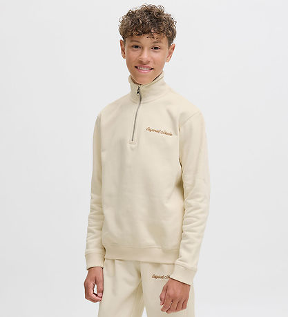 Jack & Jones Sweatshirt - JorNorrebro - Antique White