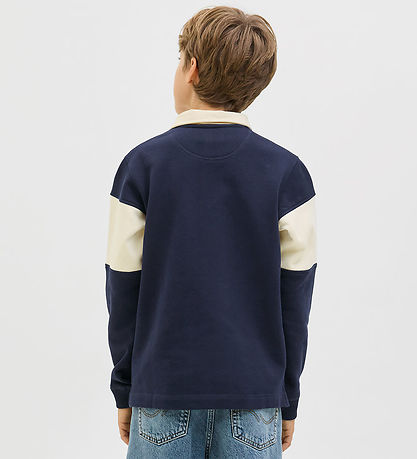 Jack & Jones Sweatshirt - Polo - JorNorrbro - Ocean Cavern