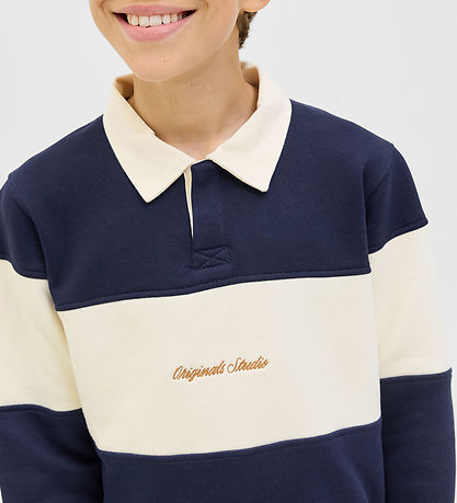 Jack & Jones Sweatshirt - Polo - JorNorrbro - Ocean Cavern