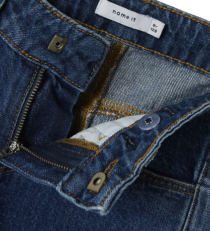 Name It Jeans - Wide - NkfRoes - Dark Blue Denim