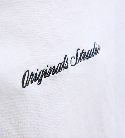 Jack & Jones T-shirt - Noos - JorNorrebro - Bright White m. Logo